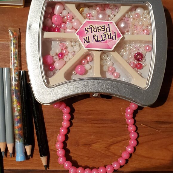 LOT Kids Art Color Paint By Num Colored Pencils Paint Winky Dinks Foil Art - Picture 5 of 16